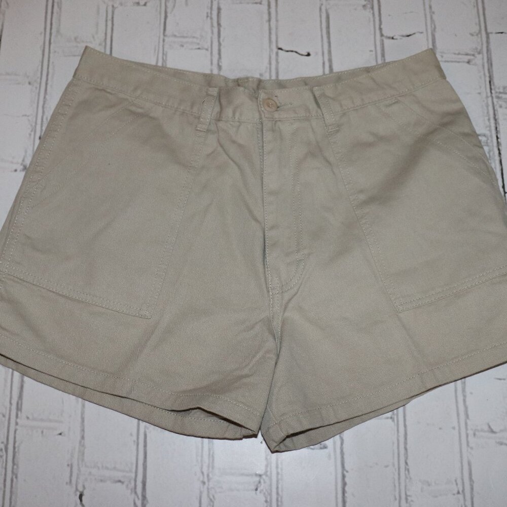 🏖️ Brighton Blues Khaki Shorts – Juniors 13/14 Classic Fit | Soft Cotton |